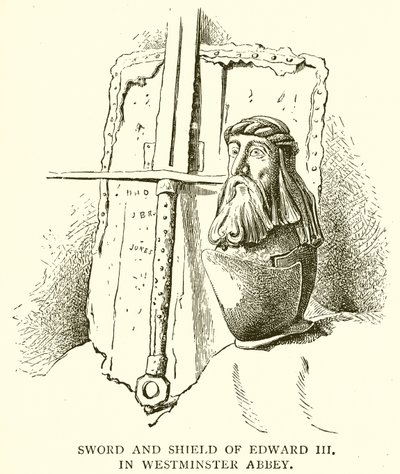 Sword and Shield of Edward III i Westminster Abbey av English School