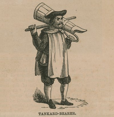 Tankardbærer av English School