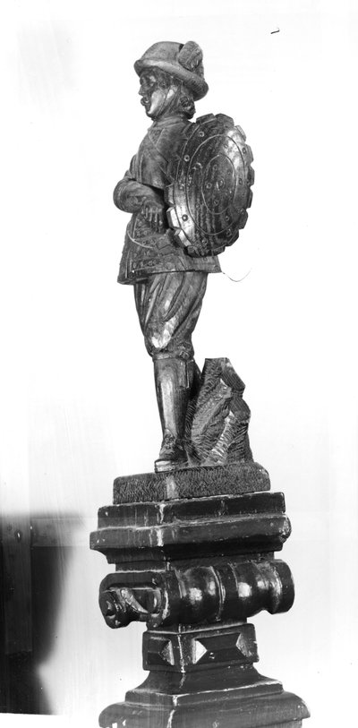 Targetteer, 1638 (utskåret tre) av English School