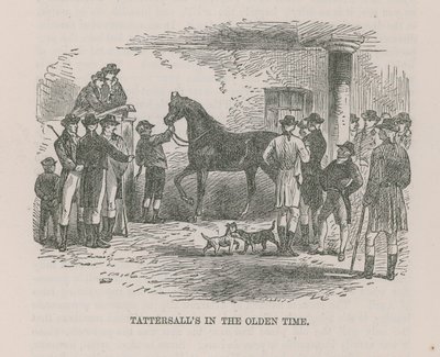 Tattersalls i gammel tid av English School