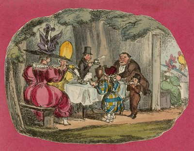 Te i Vauxhall Gardens av English School