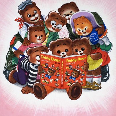 Bamse (med skjulte gjenstander) av English School
