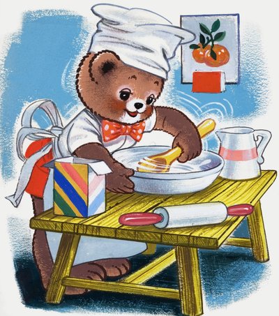 Bamse (med skjulte gjenstander) av English School