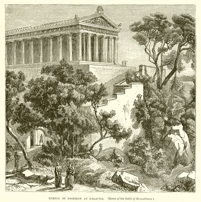 Poseidon-tempelet ved Kalauna av English School