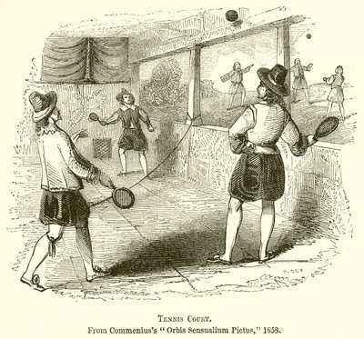 Tennisbane av English School