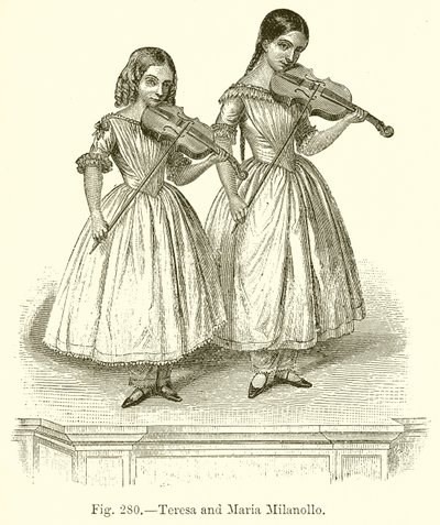 Teresa og Maria Milanollo av English School