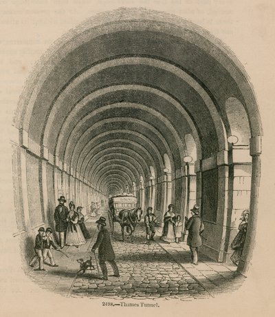 Thames Tunnel av English School
