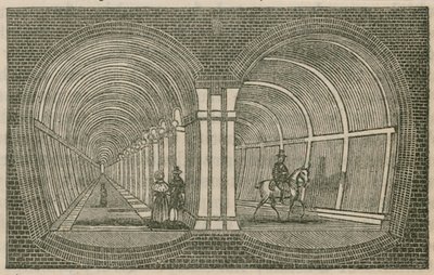 Thames Tunnel av English School