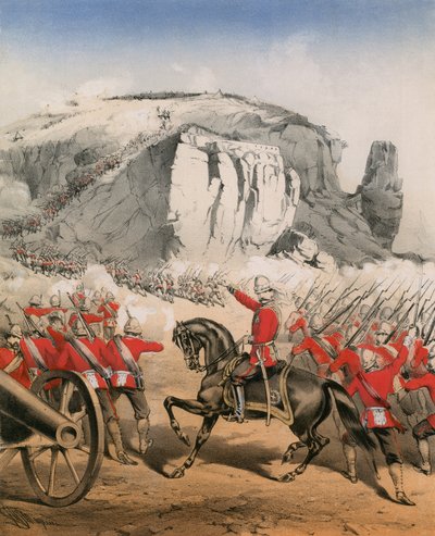 The Abyssian Expedition, Grand Divertimento [Originale farger digitalt restaurert] av English School
