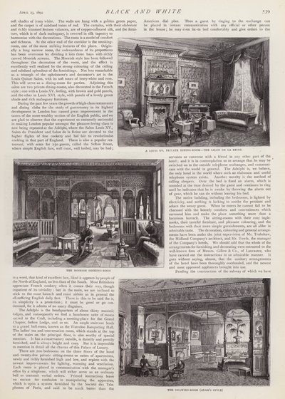 The Adelphi Hotel, Liverpool, Merseyside (litho) av English School
