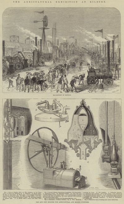 Landbruksutstillingen i Kilburn av English School