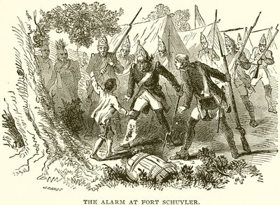 Alarmen ved Fort Schuyler av English School