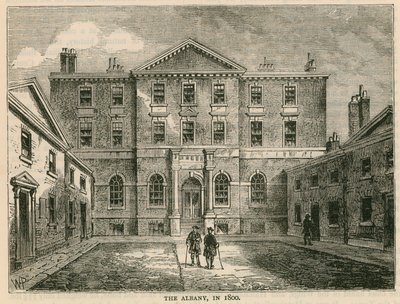 The Albany, London, i 1800 av English School