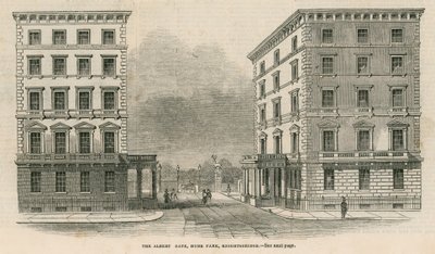 Albert Gate, Hyde Park, Knightsbridge av English School