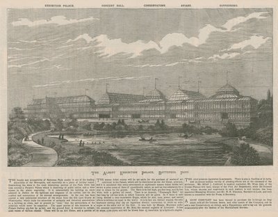Albert-utstillingen i Battersea Park av English School