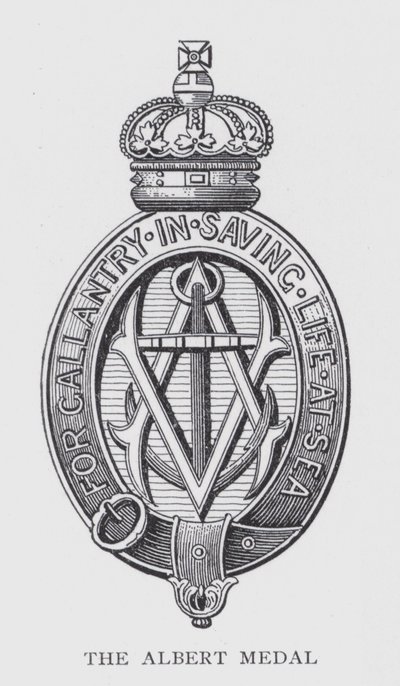 Albert-medaljen (litho) av English School