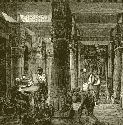Det Alexandriske biblioteket av English School