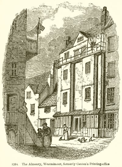 The Almonry, Westminster, tidligere Caxtons trykkerikontor av English School