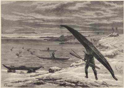 Die amerikanische Franklin-Suchexpedition von English School