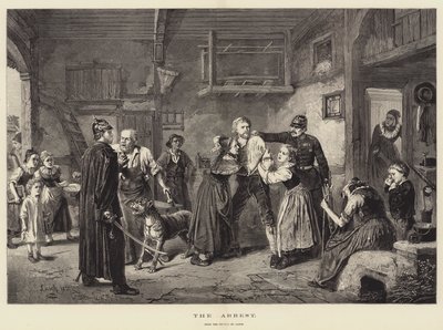 Arresten (gravering) av English School