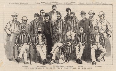 Det australske cricketlaget besøker nå England av English School