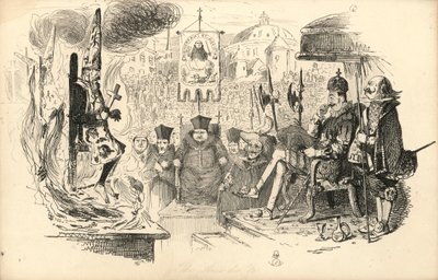 Auto-da-Fe (gravering) av English School