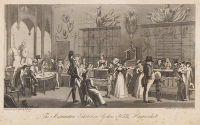 Automatutstillingen, Gothic Hall, Haymarket av English School