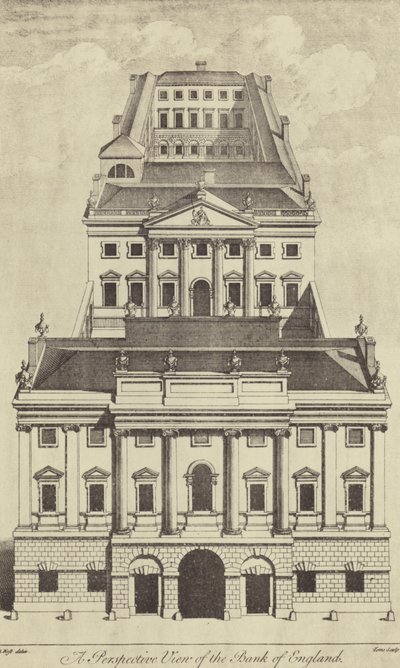 Bank of England, 1739 av English School