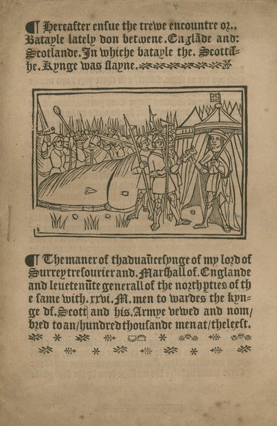 Slaget ved Flodden av English School