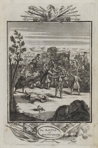 Slaget ved Hopton Heath (gravering) av English School