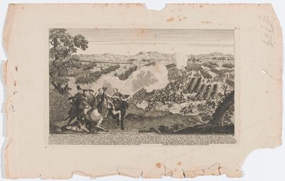 ?Slaget ved Minden eller Thornhausen i Westfalen den 1. august 1759? av English School