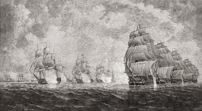 Slaget ved Pulo Aura, 1804, fra 