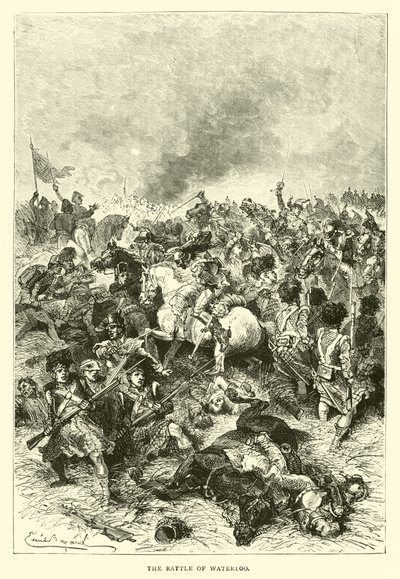 Slaget ved Waterloo av English School