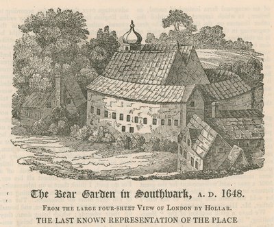 Bjørnehagen i Southwark, 1648 e.Kr av English School