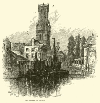 Klokketårnet i Brugge av English School
