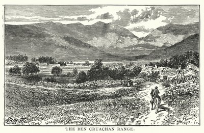 Ben Cruachan Range (gravering) av English School