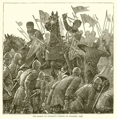 Biskopen av Durhams Charge i Falkirk, 1298 av English School