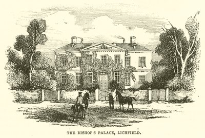 Der Bischofspalast, Lichfield von English School