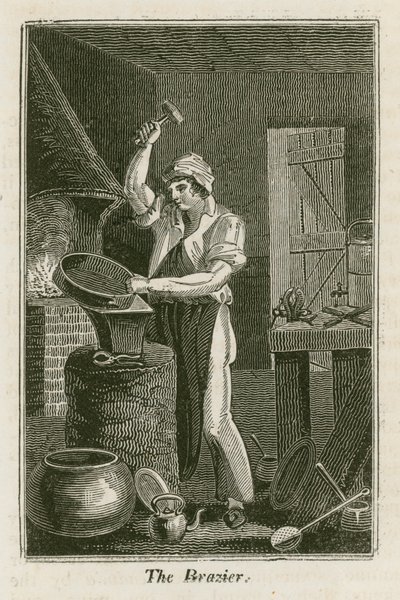 The Brazier (gravering) av English School