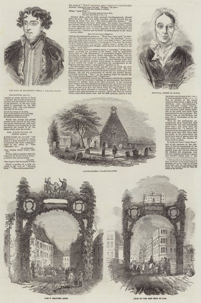 The Burns Festival (gravering) av English School