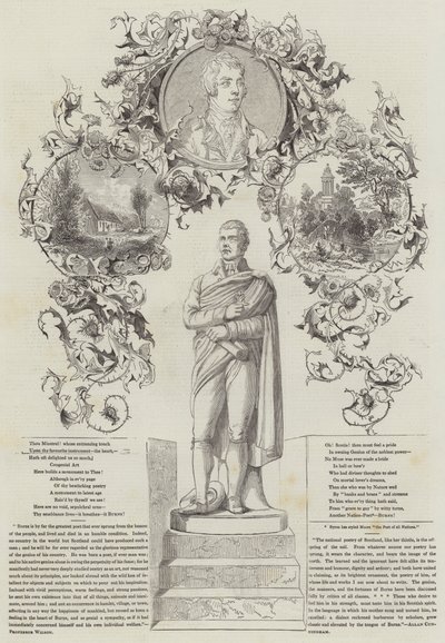 The Burns Festival (gravering) av English School