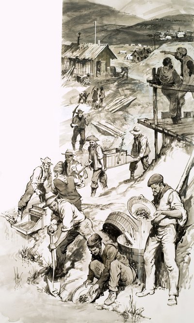 California Gold Rush av English School