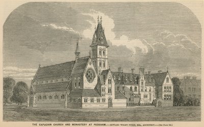Capuchin-kirken og klosteret i Peckham av English School