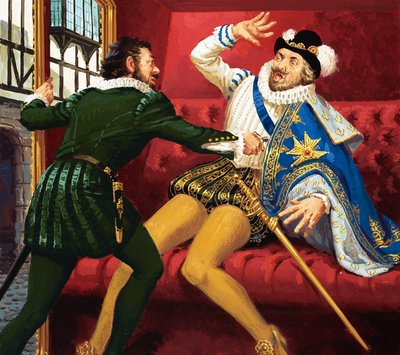Kardinalen som var «konge», fra «Frankrikes historie» av English School