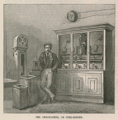 The Central Post Office Telegraph Establishment: Kroniopheren, eller tidsavsenderen av English School