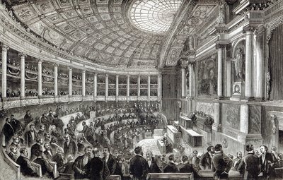Deputertkammeret, Paris, fra 