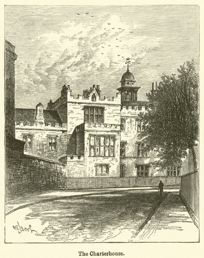 The Charterhouse (gravering) av English School