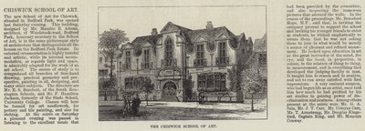 Chiswick School of Art (gravering) av English School