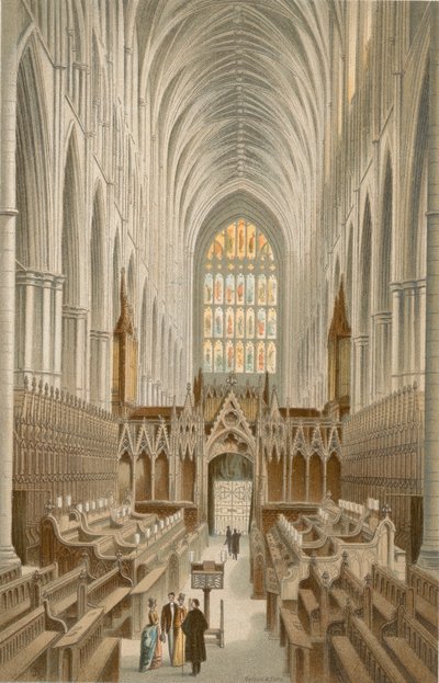 Koret, Westminster Abbey av English School