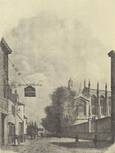 The Christopher Inn, etc (gravure) av English School